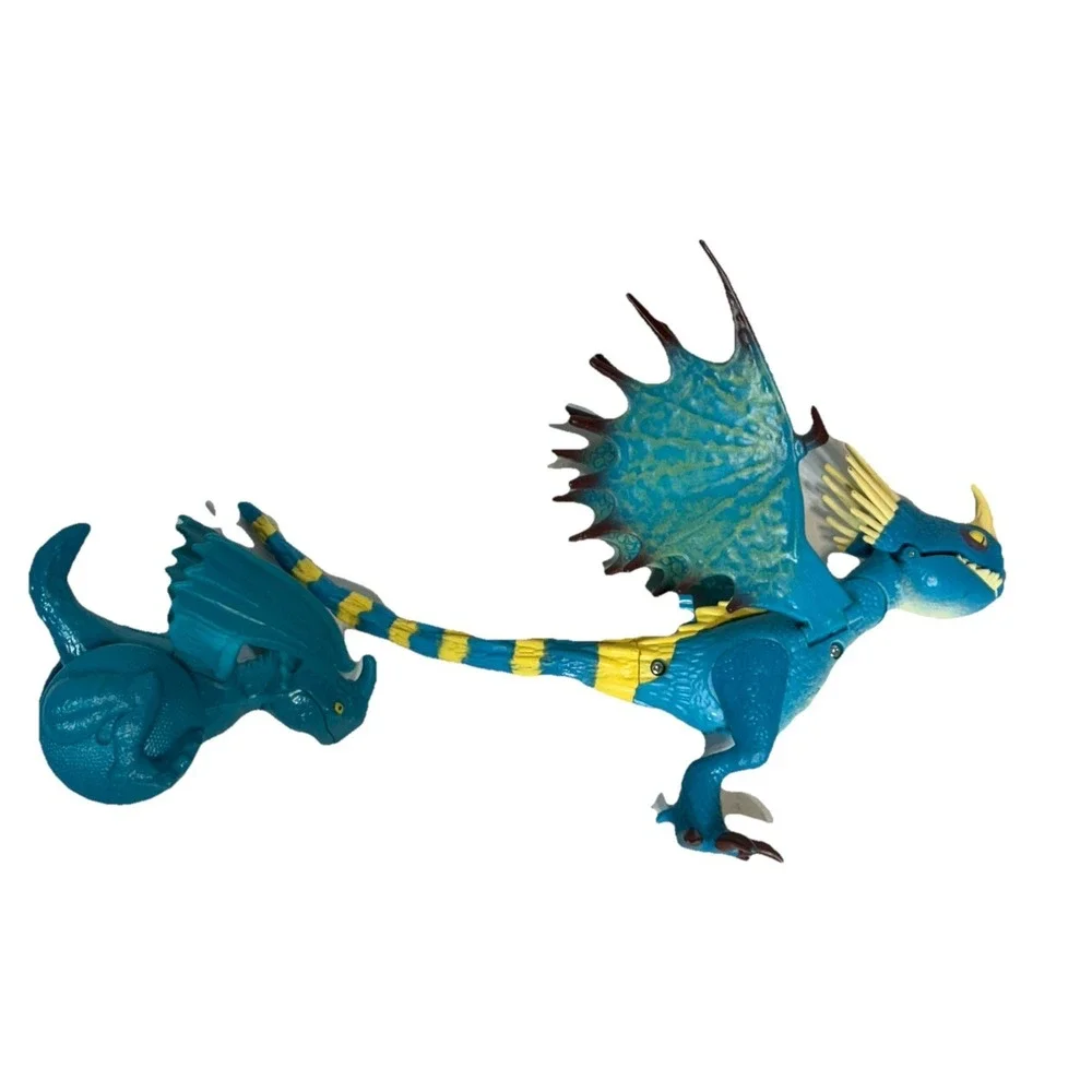 How To Train Your Dragon 2013 Stormfly‎ Deadly Nadder Figure Fast Food Toy BONUS